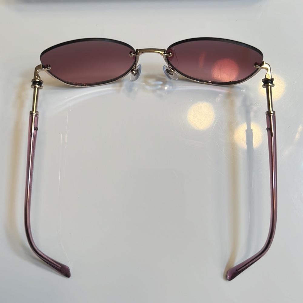 Bvlgari / Bulgari sunglasses - Rose gold/violet - Picture 9 of 13